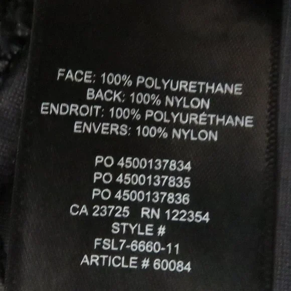 ARITZIA WILFRED Daria Black Faux Leather Leggings - Size S - Picture 15 of 15